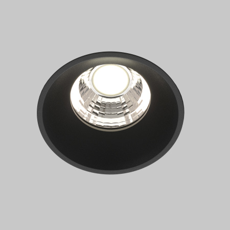Встраиваемый светильник LED 7Вт Черный IP20 Downlight DL058-7W4K-TRS-B Technical Maytoni