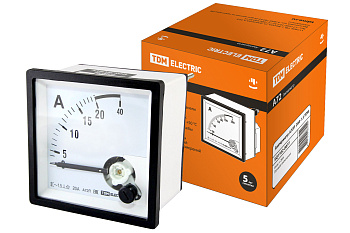 Амперметр А72П 20А-1,5 TDM