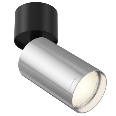 Потолочный светильник 1*GU10 10Вт Черный и Хром IP20 FOCUS S C050CL-1BCH Technical