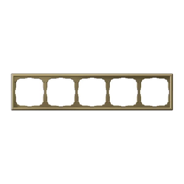 ARTGALLERY 5-постовая РАМКА, ЗОЛОТО Systeme Electric