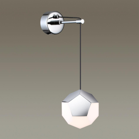 Настенный св-к IP20 LED 7W 420Лм IP20 4000K BINGO хром ODEON LIGHT