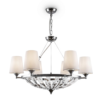 Подвесной светильник 6*E14 40Вт Хром IP20 Pantheon H021PL-06CH Maytoni