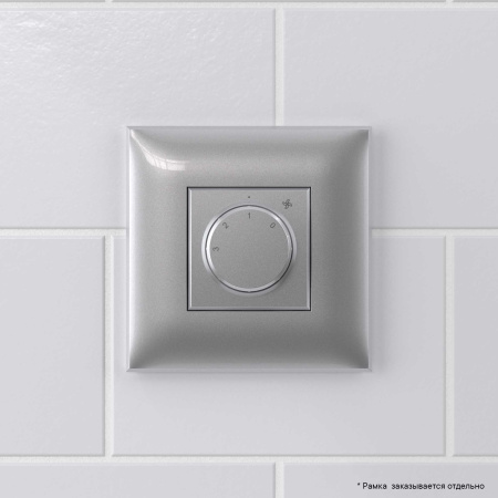 Механизм управления вентиляторами в стену, "Avanti", "Закаленная сталь" DKC