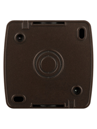 Выключатель 2-кл. открытой установки IP44 10А шоколад "Селигер" TDM