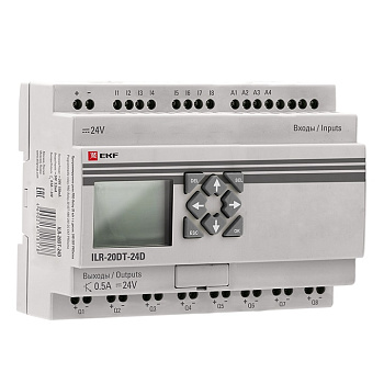 Программируемое реле 20 в/в т с диспл, 24В PRO-Relay PROxima EKF