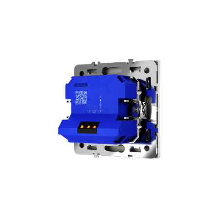 Светорегулятор встраиваемый Voltum S70 поворотно-нажимной 600 Вт, (сталь)