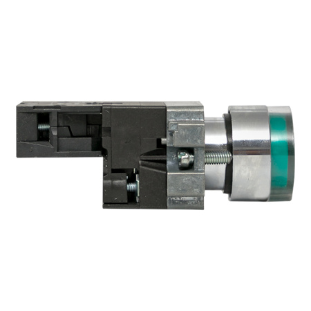 Кнопка BA31 с подстветкой 230В зеленая NO IP65 PROxima EKF