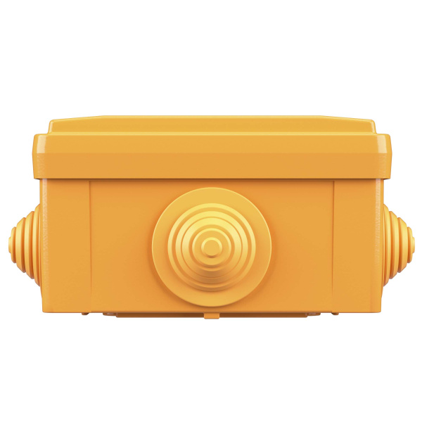 Коробка пластиковая FS с кабельными вводами и клеммниками, IP55, 100х100х50 мм, 5р, 450V, 20A, 10 мм2 DKC