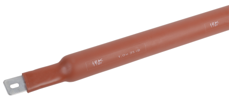 Трубка термоусаживаемая ТТШт 120/40 35кВ 2,5:1 красная (1м) IEK