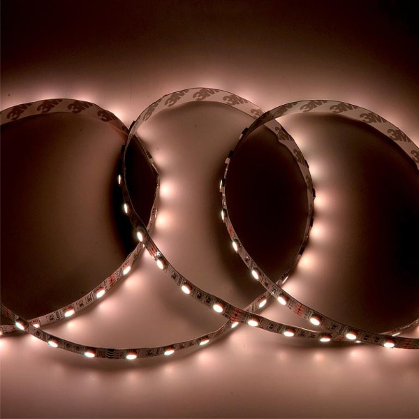 Лента св/д 12V 14.4W/m 60led/m IP20 RGB 5м General