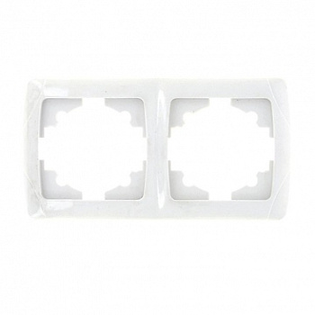 Мадрид Рамка горизонт. 2 пост . белая IP20 EKF