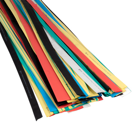 Набор ТУТ нг: 7 цветов по 7шт, Разного диаметра (10/5, 12/6, 16/8, 20/10, 25/12,5, 30/15, 40/20) 1м, PROxima EKF