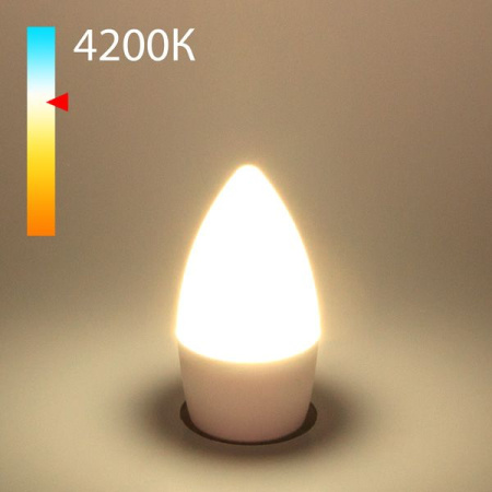 Светодиодная лампа "Свеча" C37 E27 8Вт 4200К (a048383) Elektrostandard