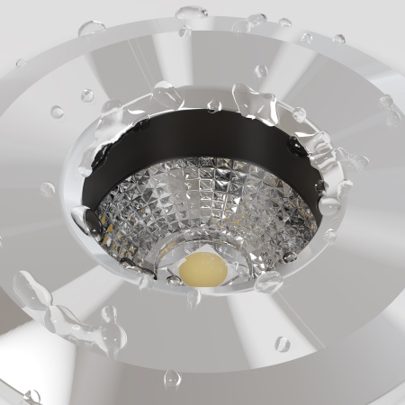 Встраиваемый светильник 1Вт 3000К Серебро IP67 Flash O044DL-L1S3K3 Outdoor Maytoni