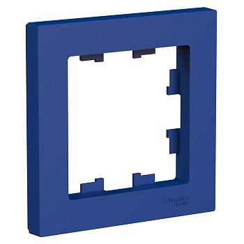 ATLASDESIGN Рамка 1-постовая универсальная, аквамарин Schneider Electric