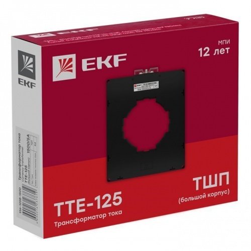 Трансформатор тока ТТЕ-125-2000/5А класс точности 0,5 (большой корпус) PROxima EKF фото 4