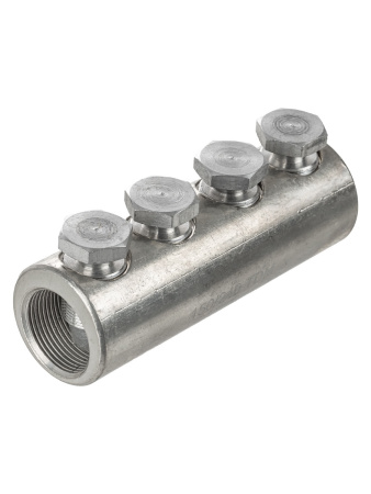 Соединитель (гильза) кабельный, болтовой, луженый 4СБЛ-150/240-Р-10кВ TDM