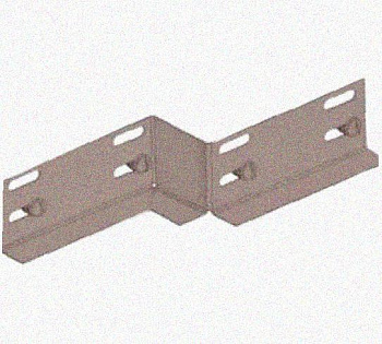 Соединитель-переходник ПУгЛ400х100 УТ1,5 (левый), горячее цинкование S1,5