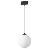 Трековый св-к для низков.шинопровода,провод 0.8м IP20 LED 4000K 15W 48V черный KIT NOVOTECH