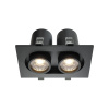 Встраиваемый светильник LED 20Вт Черный IP20 Downlight DL045-02-10W4K-B Technical Maytoni
