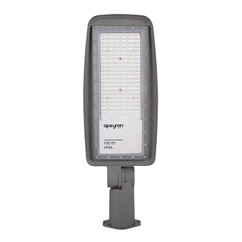 29-11 Светильник светодиодный, уличный, консольный с регулировкой наклона 100Вт, 230/50Гц, 12000лм, 5000К, IP66, КСС "Ш", 526х186*х85мм, ø6... APEYRON