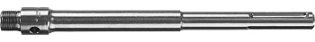 Державка для бур коронки с хвостовиком SDS MAX, L-300мм,резьба М22,конусное крепление центрир сверла ЗУБР
