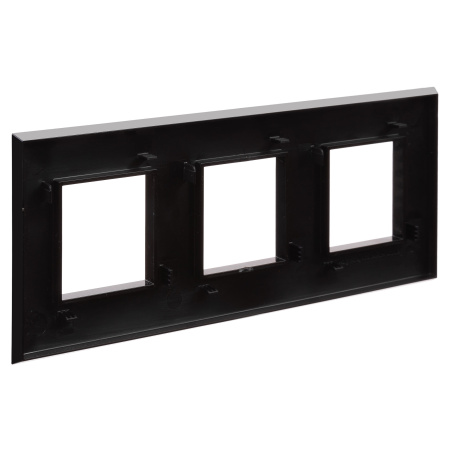 Рамка "Avanti", "Черный квадрат", 3 поста (6 мод.) DKC