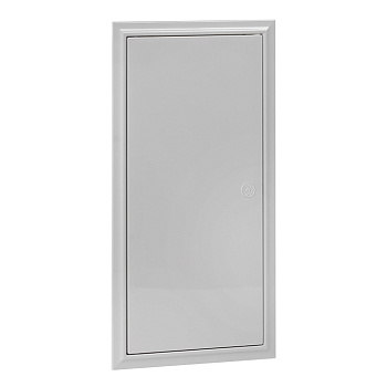 Люк ревизионный пластик с нажим, замком 200х400 (ШхВ внутр,) EKF Basic