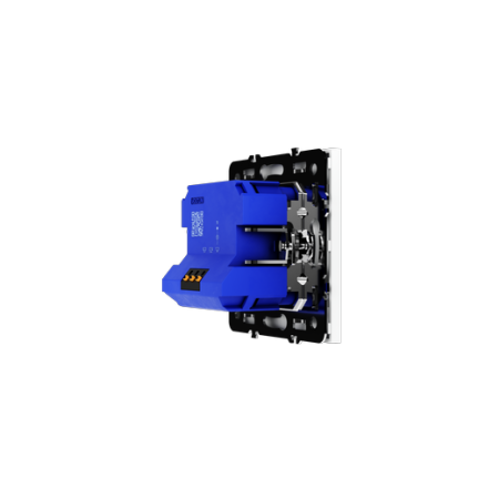 Светорегулятор встраиваемый Voltum S70 поворотно-нажимной 600 Вт, (белый матовый)