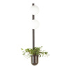 Настенный св-к E14 2*40W 220V FLOWER черный/белый B ODEON LIGHT