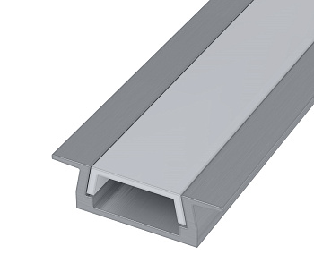 Встраиваемый профиль с рассеивателем Алюминий анодированный ST017.129.02 ST LUCE