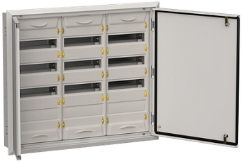 TITAN 5 Корпус мет. ЩРв-144 (3х48) 755х885х130 IP31 сер IEK