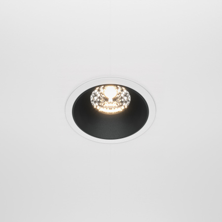 Встраиваемый светильник LED 15Вт Бело-черный IP20 Downlight DL043-01-15W3K-RD-WB Technical Maytoni
