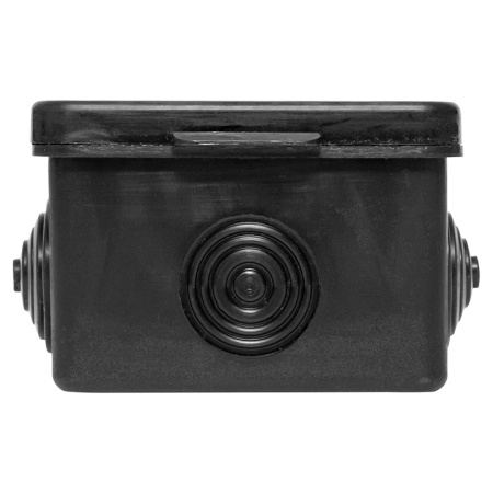 Коробка распределительная КМР-030-036, 4 мембр,ввода (65х65х50) чёрная EKF