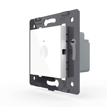 Одноклавишный сенсорный выключатель Module, цвет белый (механизм) Livolo