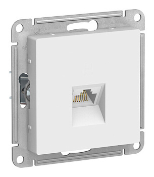 ATLASDESIGN Механизм розетки компьютерная RJ45, кат. 5Е, лотос Schneider Electric