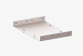 Соединитель лотковый замковый СЛЗ-200х100х0,7 УТ1,5, оцинкованный лист, S0,7