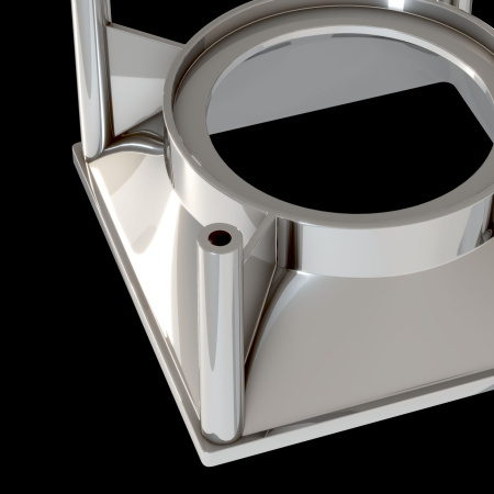 Рамка декоративная Пластик Хром C065-01CH Technical