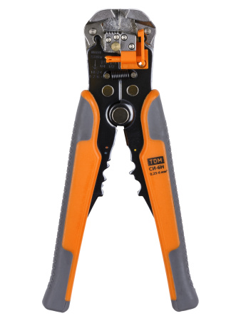 Съемник изоляции СИ-6Н, сечения: зачистки 0,25-6 мм, обжима 0,5-6 мм "МастерЭлектрик" TDM