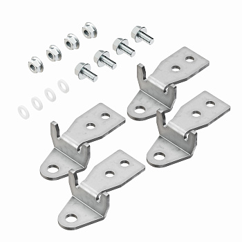 Кронштейны для настенного крепления для навесных и клеммных корпусов, 4 шт. DKC