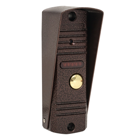 Вызывная видеопанель CPV-01 медь 4пр, 1000TVL IP65 EKF