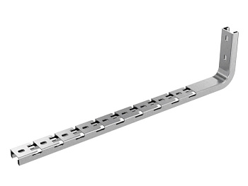 Легкая консоль для пров. лотка осн.500 мм, толщ.2,5 мм DKC