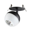 Св-к встр.IP20 GU10 9W 220V GARN черный NOVOTECH