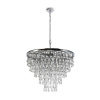 Подвесной светильник 9*E14 40Вт Хром IP20 Linn MOD091PL-09CH Maytoni
