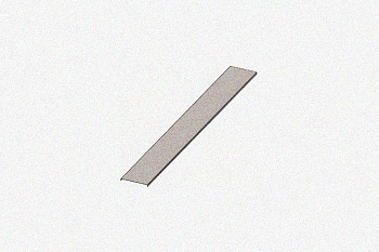 Крышка лотка КЛ 300 УТ1,5, горячее цинкование, S0,8