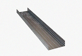 Лоток перфорированный ЛМ 100х80х500 УТ1,5, горячее цинкование S1,5