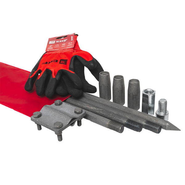 Комплект заземления с заострением, 6м HZ PROxima EKF