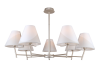 Люстра 7*E14 40Вт Серебро IP20 Vanessa FR5084PL-07G Freya
