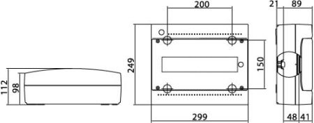 ЩРн-П-12, IP41, белый, с усиленным клеммным блоком 1х87312 DKC