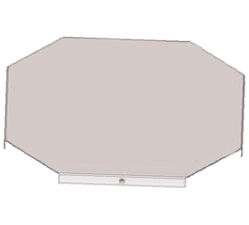 Крышка к крестообразному лотку замковому КЛКЗ 200 УХЛ1, горячее цинкование, S1,0